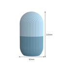 Skin Care Beauty Tool Silicone Ice Cube Tray Massager Face Roller (Blue)