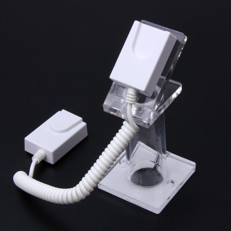 Oval-shaped Anti-theft Security Mobile Phone Display Stand Holder Spring