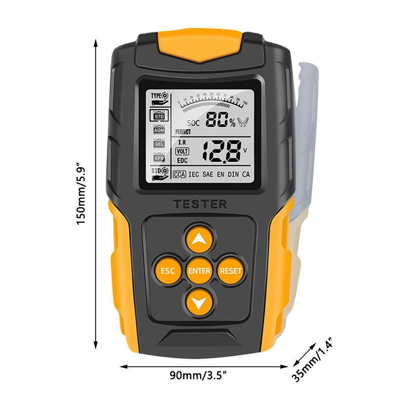 Diagnostic Tool Car Battery Tester for Car Truck Boat Battery Tester Analyzer
