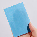 Face Oil Absorbent Sheets Flexible Anti-tear Face Blotting Paper (Blue) Newly