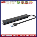 Portable USB2.0/3.0 HUB Multi USB Splitter 5Gbps High Speed 7 Ports USB Expander