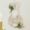 Wooden Hello Spring Wreath Sign Easter Bunny Wreath Spring Decor Wedding I8D6