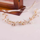 Floral Garland Bride Flower Hairband Crystal Crown Headband Daisy Headwear