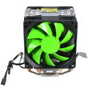 Dual Copper Pipes Dual Fan CPU Cooling Cooler Fan Heatsink for intel LGA1366 AMD