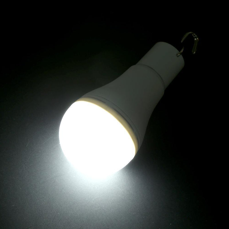 5 Mode 25 COB LED Solar Light USB Rechargeable Bulb Lamp (9W Remote Control