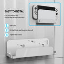 Universal Wall Hanging Bracket Fit for Nintendo Switch OLED Game Console Ho