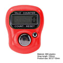 Plastic Stitch Marker Row Finger Counter LCD Electronic Digital Tally Counter