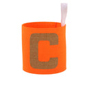 Kids Soccer Football Captain Arm Band Leader Competition Armband (Orange) Newly
