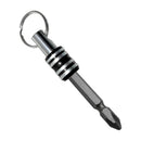 1/4inch Hex Shank Screwdriver Bits Holder Extension Bar Adapter (Black) Newly