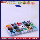 410pcs Colorful Chakra Beads Lava Rock Stones with Box for Jewelry DIY