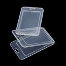 Card Holder Transparent IC Card Holder Protection Sleeve Business Card Case