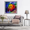 5D DIY Full Drill Diamond Painting Colorful Flower Cross Stitch Mosaic Kit
