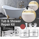 2pcs 100g AB Ceramic Paste Floor Tile Bathroom Tub Porcelain Repair Kit Newly