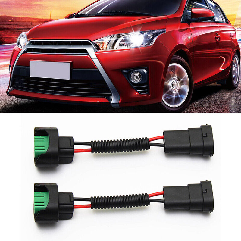 1 Pair H11 H9 H8 Wiring Harness Extension Cable for Halogen Headlights 8