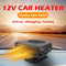 12V Car Heater Portable Windscreen Demister Defroster Electric Heating Fan Newly