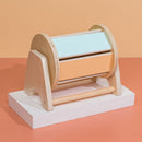 Montessori Wooden Spinning Drum Educational Toys Instrument Supplies for In