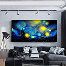 80x45cm 5D DIY Diamond Painting Abstract Night Sky Full Round Drill Mosaic Kit