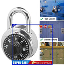 Password Turntable Lock - Mini Combination Password Directional Padlock Locker