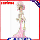 14CT Counted Cotton Thread Cross Stitch Kit DIY Noblewoman Embroidery Needlework