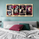 DIY Digital Picture Beauty Skeleton Frameless Oil Painting By Number Handicraft
