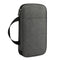 Yarns Crochet Sewing Tool Storage Bag DIY Knitting Needle Organizer (Grey) Newly