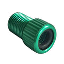 MTB Bike Valve Converter Bicycle Presta to Schrader Valve Adapter (Green)
