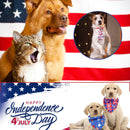 Pet Bow Ties Neckties Triangle Scarf Set - Durable & Soft Material for Pets