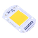 50W LEDs Floodlights COB Chip 220V Input Integrated IC Driver(Warm White)
