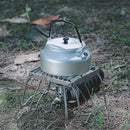Stainless Steel Foldable Bracket Holder BBQ Grill Stove Stand Kettle Support