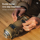 Gas Tank Protective Case Fuel Cylinder Outdoor Camping Gas Storage (Khaki) Newly