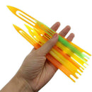 8Pcs 1# 2#Net Making Mending Needle For Fishing Trawls Color Random Nets V2I0