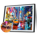 Full Drill 5D DIY Diamond Painting Street View Embroidery Cross Stitch Decor