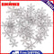 AnySell Christmas tree, 3 cm, white snowflakes, plastic, for parties, Zuhau