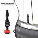 MUQZI Alloy Tubeless Road Bicycle Presta Valve Stem with Cap (40mm Black) Newly