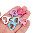 Jewelry Making Findings Necklace Bracelet Heart Clasp Hooks End Connectors