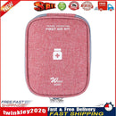 Outdoor First Aid Kit Bag Portable Medicine Storage Case (Red 14x11cm) Newly