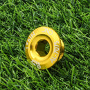 MUQZI CNC Bike M19 Crank Cover Screws Aluminum Alloy Crankset Fixing Nut Bolt Ca