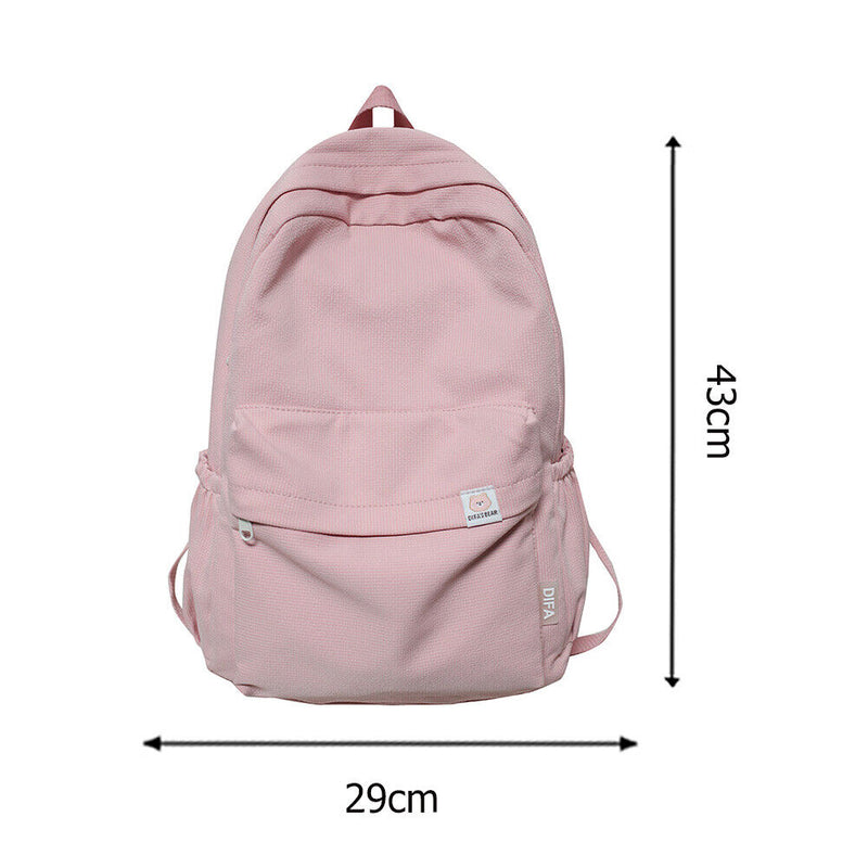 #A Fashion Womens Backpack Student Backpacks Teenage Girl Student Schoolbags