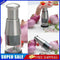 2pcs Manual Onion Garlic Crusher Press-type Stainless Steel Vegetable Cutter