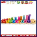 Baby Wood Montessori Count Numbers Matching Early Educational Toys (Number)