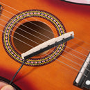 Acoustic Guitar Piezo Pickup Sticks Under Bridge Saddle Integrated Guitar B
