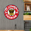 Advertisement Sheet Metal Drawing Metal Painting Tin Wall Home Poster for H