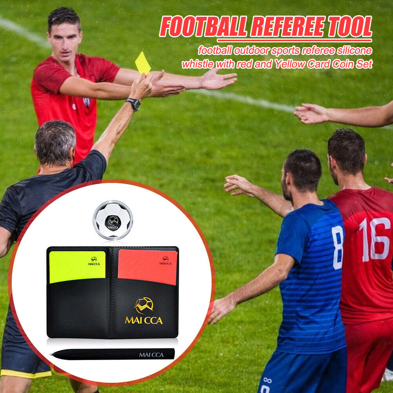 Soccer Referee Cards Football Outdoor Sports Red Yellow Card Training Equip
