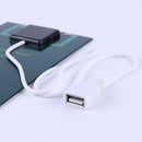 USB Solar Panel Outdoor 5W 5V Polysilicon + Epoxy Travel DIY Solar Charger