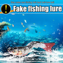 Long-Throw Luya Multi-Section Fishing Bait Plastic Simulation Fishing Lure