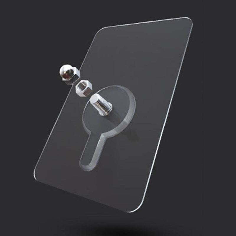 Nail Free Adhesive Screw Stickers - Wall Non-Trace No Drilling Hooks (10mm)