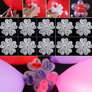 Decoration Romantic DIY Sealing Clip Party Decor Balloon Sticks Flower Shape