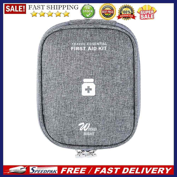 Outdoor First Aid Kit Bag Portable Travel Emergency Medicine Storage Organize