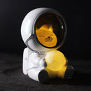 Galaxy Guardian Astronaut Night Light Bedroom Ornaments Home Decor (Kitten)