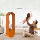 Negative Ion Air Purifier Toilet Anion Purification Smoke Remover (Orange)